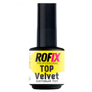 Топ Rofix матовый   Velvet, 15мл